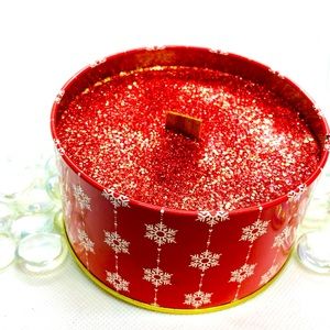 SALE!! Christmas Peppermint & Vanilla Candle